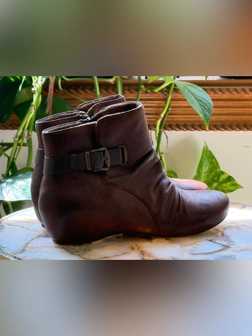 Women’s Baretraps Ankle Boot with Buckle NEW